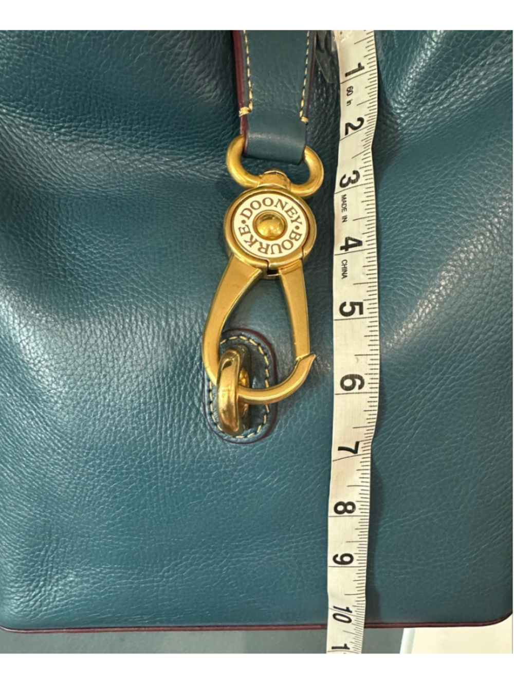 Women's Dooney & Bourke Hobo Bag One Size Blue Gold - Picture 2 of 10